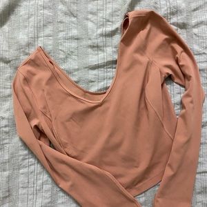 Lululemon Yoga Slim Fit Align Long Sleeve Top
